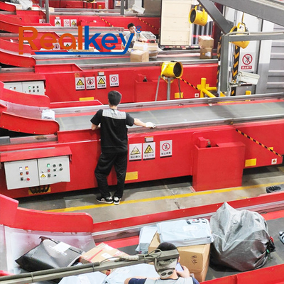 Bidirectional Telescoping Belt Conveyor Extendable Conveyor System Labor Saving