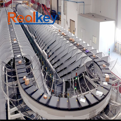 Giá tốt. Realkey Cross Belt Sorter Trình phân loại hiệu quả cao cho các gói cỡ trung bình trực tuyến