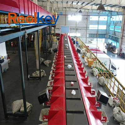 ราคาดี Realkey Cross Belt Sorter การจัดเรียงความเร็วสูงสําหรับพัสดุขนาดกลางที่ 22,000 รายการ/ชั่วโมง ออนไลน์
