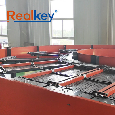 Goede prijs Sterke flexibiliteit Split Tray Pakket sorteringssysteem voor kleine en middelgrote artikelen online
