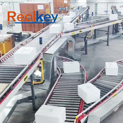 quality Easy Maintenance Flexible Roller Conveyor System For Logistics Centers factory