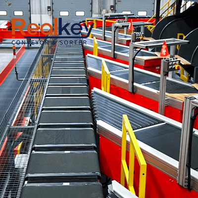 Easy Maintain Cross Belt Sorter Conveyor For Postal And Express Delivery