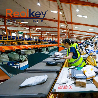 Low Noise Advanced Cross Belt Sorter System Efficient Sorting