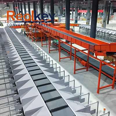 Custom E Commerce Crossbelt Sorter OEM / ODM