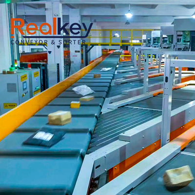Good price High Speed Cross Belt Sorting Line Conveyor Sorting System For Distribution Warehouse online