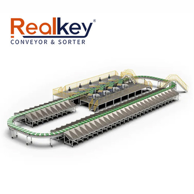 Good price Dimension Weighing Scanning System Cross Belt Sorter Parcel Sorting Machines online