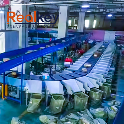 Good price Automated Sorting Machine Linear Sorter High Speed Small Parcel Economic Cycling Cross Belt Sorter For Parcel Express online