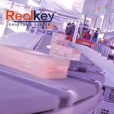 Good price Custom Warehouse E-Commerce Express Scanning Cross Belt DWS Parcel Sorting Machine For Logistics Company online